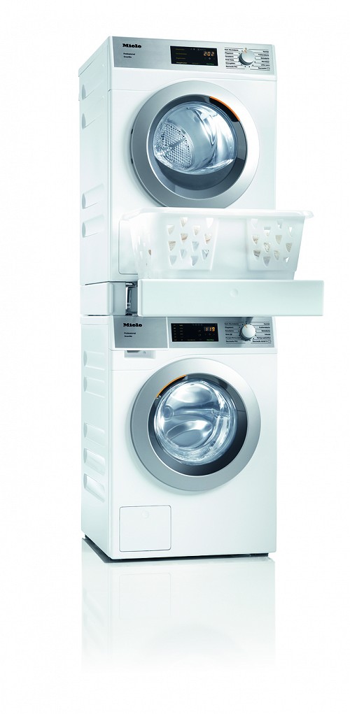 Miele SmartBiz Washer and Dryer Stack