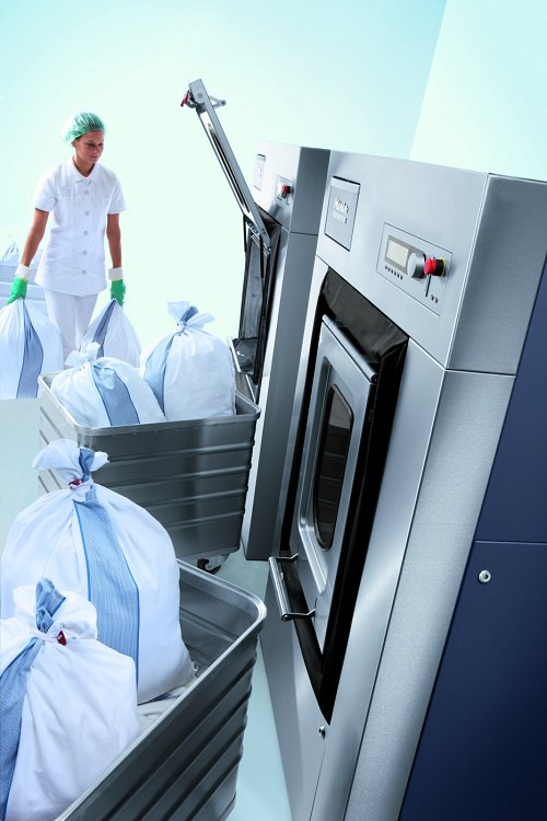 Barrier Washers in Laundry Room