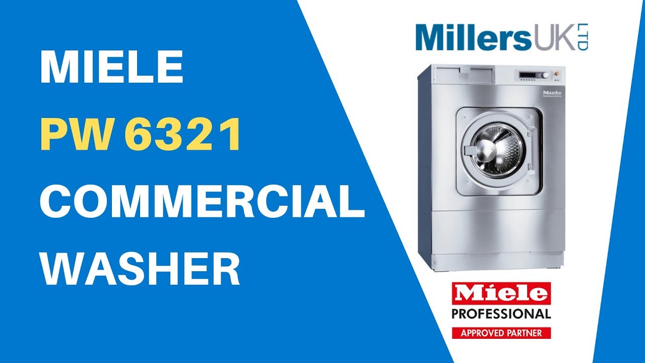 Miele 32kg Washer PW 6321