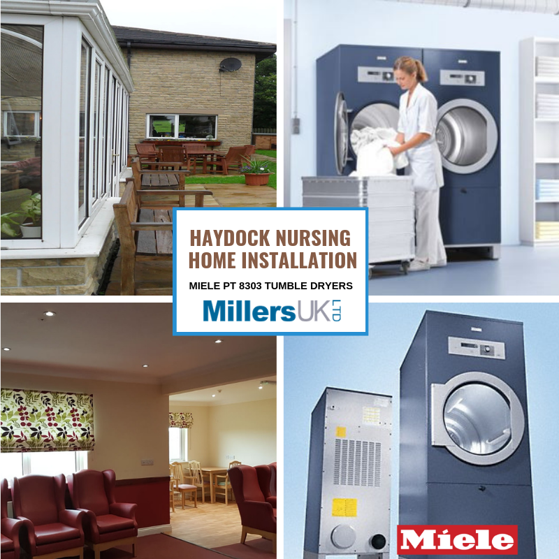 Laundry Miele PT 8303 Dryer Installation At Haydock Nursing & Residential Home